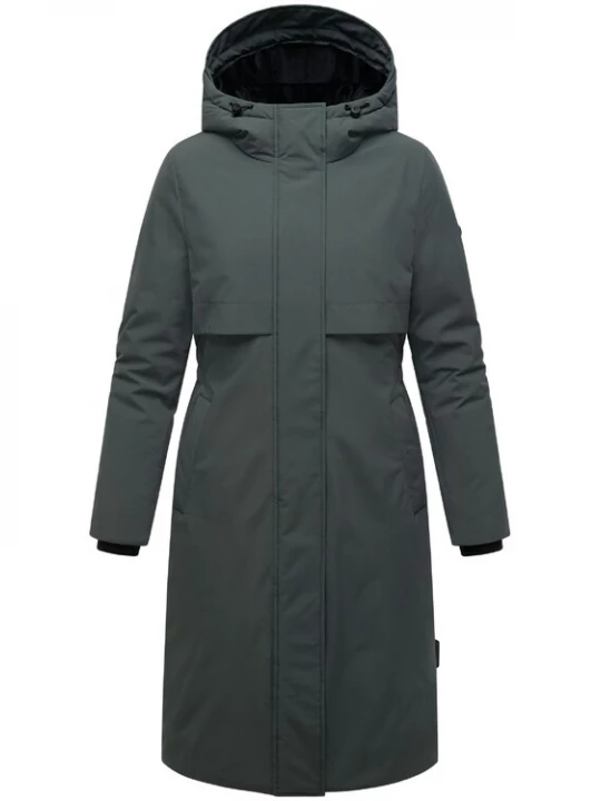 Foto van product NAVAHOO Wintermantel 'Eismelodie 14' donkergroen