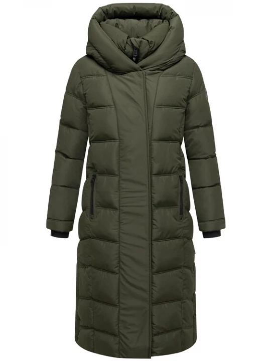 Foto van product NAVAHOO Wintermantel 'Engelsfeder XIV' donkergroen
