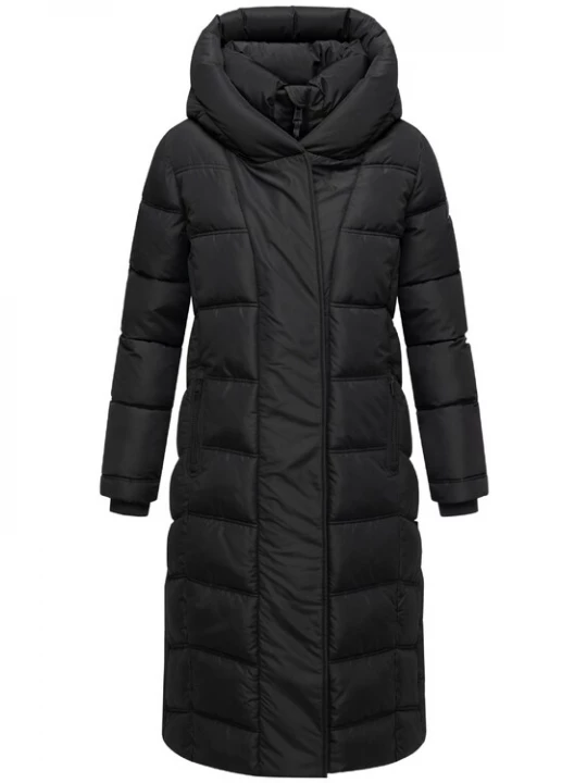 Foto van product NAVAHOO Wintermantel 'Engelsfeder XIV' zwart