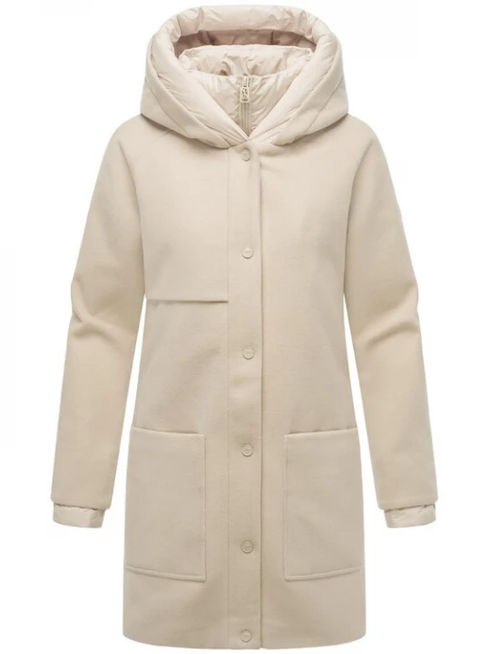 Foto van product NAVAHOO Wintermantel 'Flauschwunder 14' crème