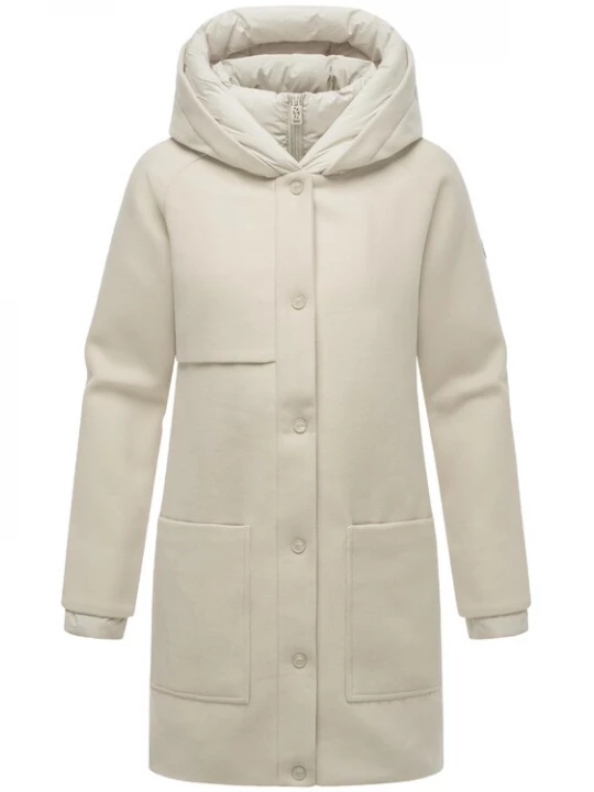 Foto van product NAVAHOO Wintermantel 'Flauschwunder 14' greige