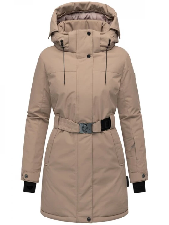 Foto van product NAVAHOO Wintermantel 'Frostkuss 14' taupe