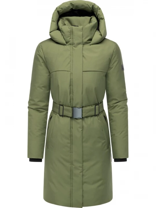 Foto van product NAVAHOO Wintermantel 'Gipfelspass XIV' pastelgroen