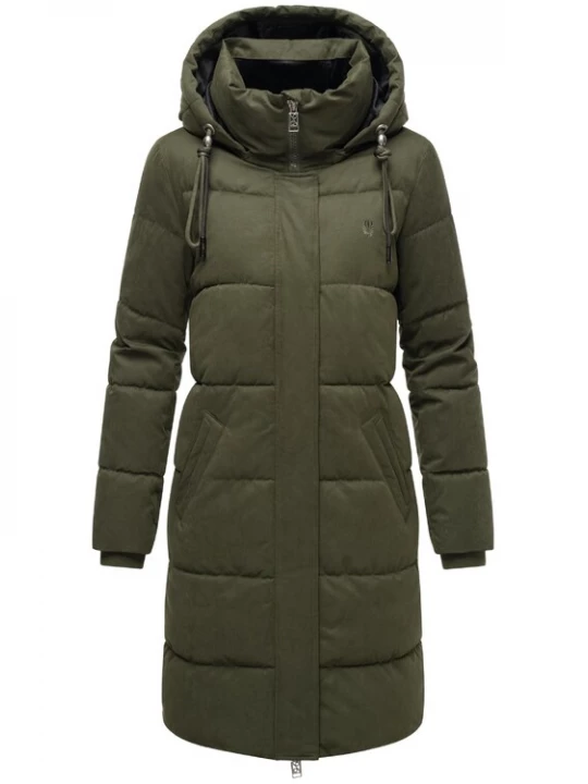 Foto van product NAVAHOO Wintermantel groen / olijfgroen
