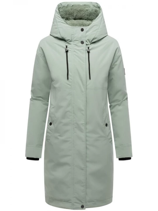 Foto van product NAVAHOO Wintermantel 'Hageltanz 14' pastelgroen