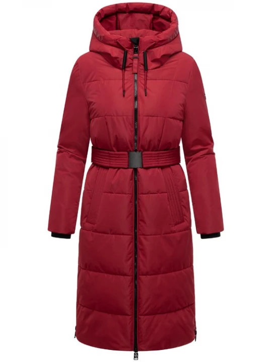 Foto van product NAVAHOO Wintermantel 'Herbstnebel 14' cranberry