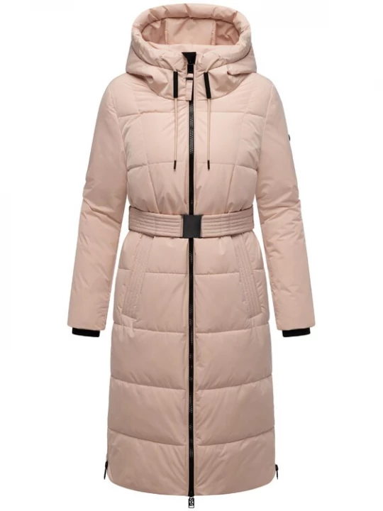 Foto van product NAVAHOO Wintermantel 'Herbstnebel 14' pasteloranje
