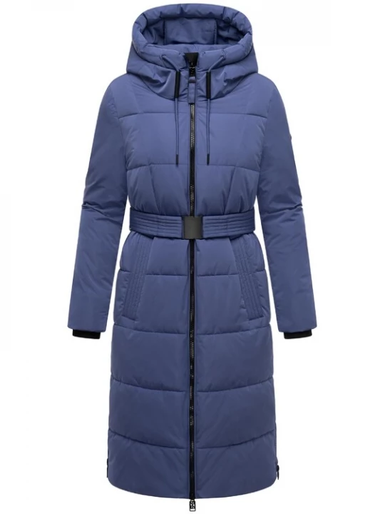 Foto van product NAVAHOO Wintermantel 'Herbstnebel 14' violetblauw