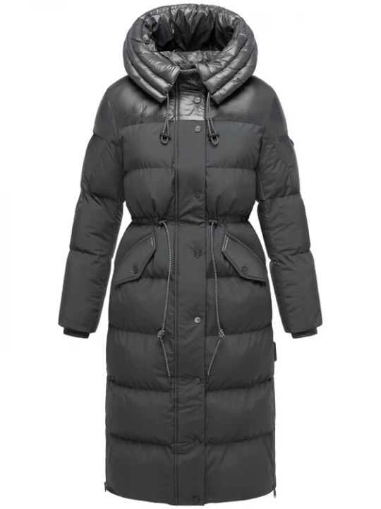 Foto van product NAVAHOO Wintermantel 'Knusperherz 14' donkergrijs
