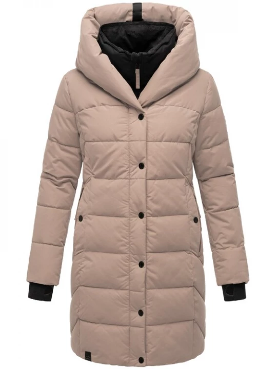 Foto van product NAVAHOO Wintermantel 'Knutschilein' taupe