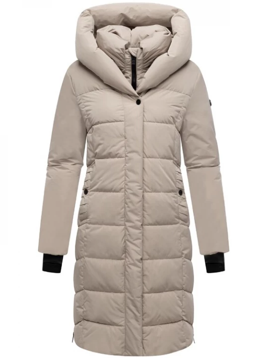 Foto van product NAVAHOO Wintermantel 'Laubzauber 14' beige