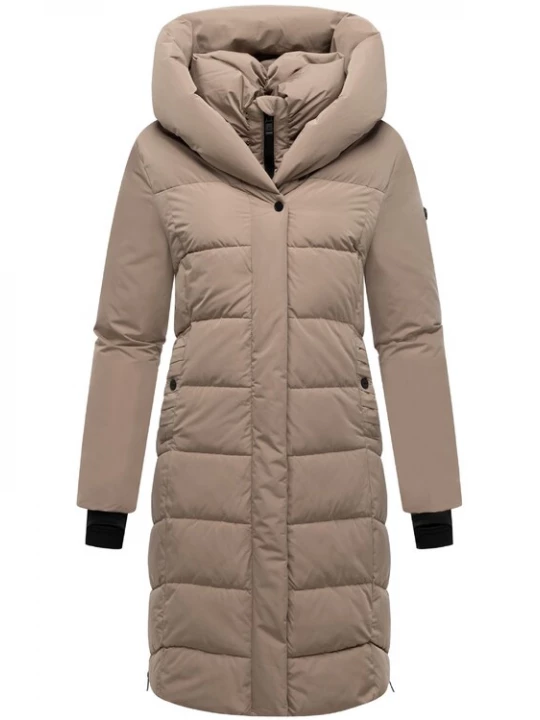 Foto van product NAVAHOO Wintermantel 'Laubzauber 14' cappuccino