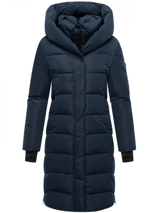 Foto van product NAVAHOO Wintermantel 'Laubzauber 14' donkerblauw