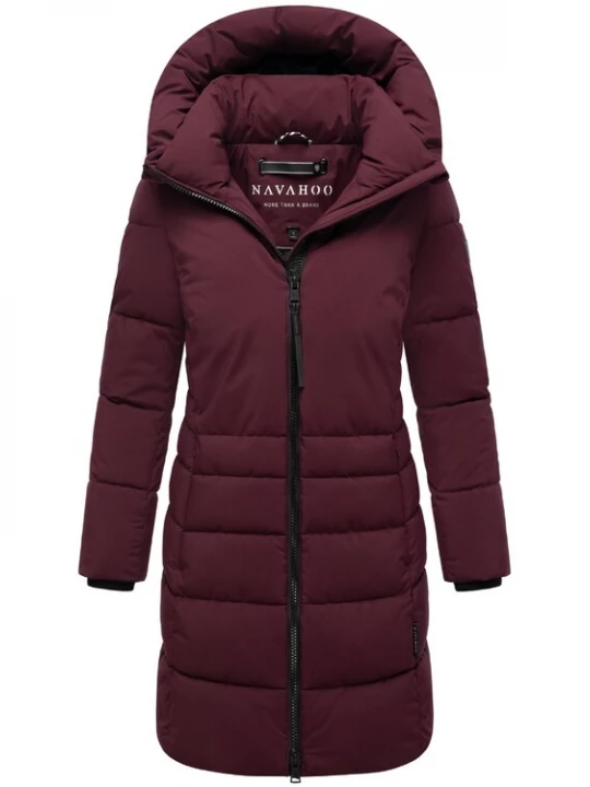 Foto van product NAVAHOO Wintermantel 'Mondnebel XIV' bordeaux
