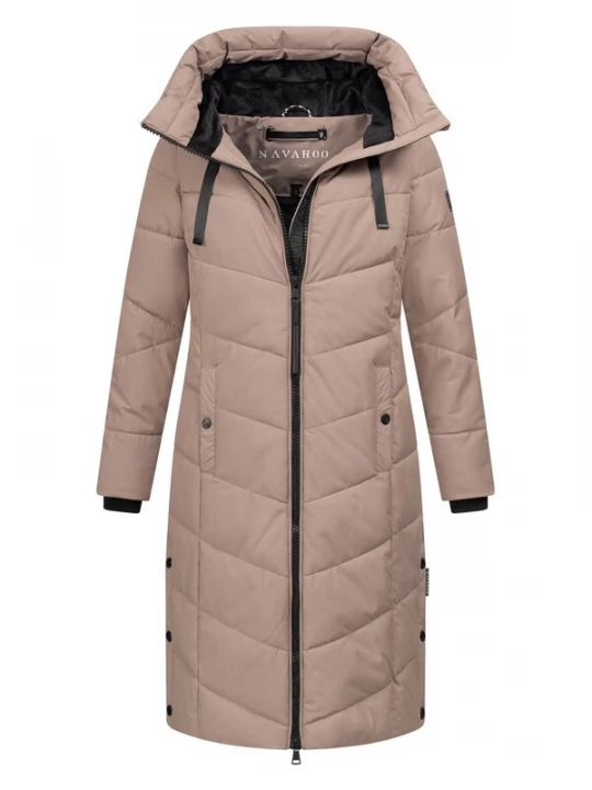 Foto van product NAVAHOO Wintermantel ' N009 ' taupe