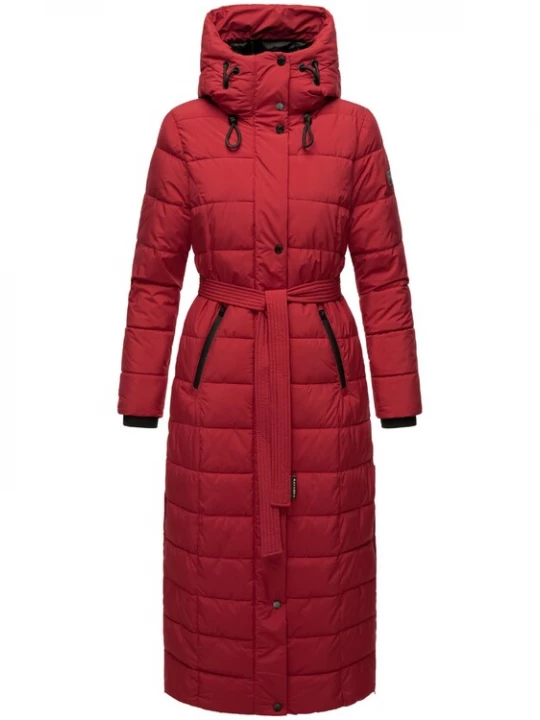 Foto van product NAVAHOO Wintermantel rood / zwart