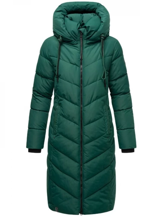 Foto van product NAVAHOO Wintermantel 'Sahnekatzii XIV' donkergroen