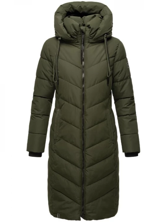 Foto van product NAVAHOO Wintermantel 'Sahnekatzii XIV' donkergroen
