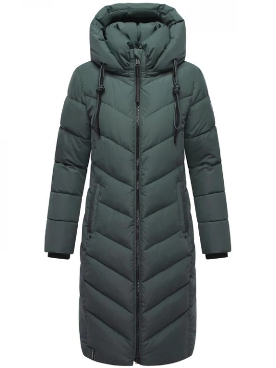 Foto van product NAVAHOO Wintermantel 'Sahnekatzii XIV' groen