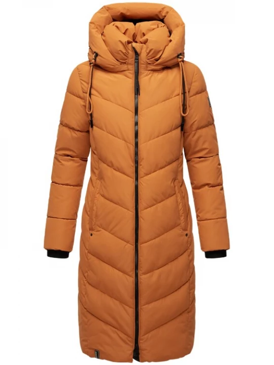 Foto van product NAVAHOO Wintermantel 'Sahnekatzii XIV' mandarijn