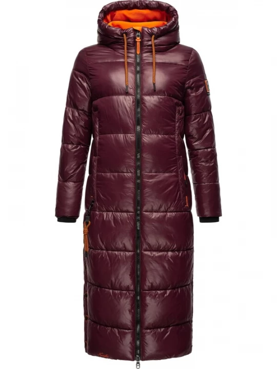 Foto van product NAVAHOO Wintermantel 'Schmuseengel' oranje / bordeaux