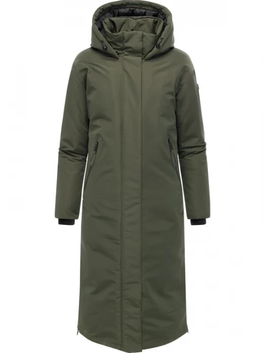Foto van product NAVAHOO Wintermantel 'Schneewächter 14' donkergroen
