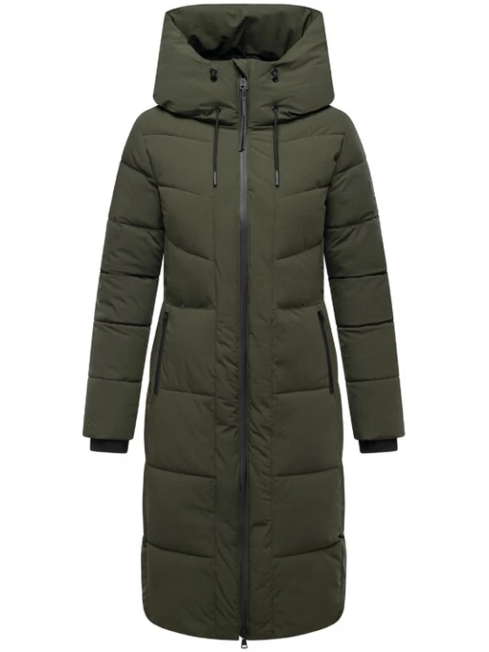 Foto van product NAVAHOO Wintermantel 'Schokokuss XIV' donkergroen