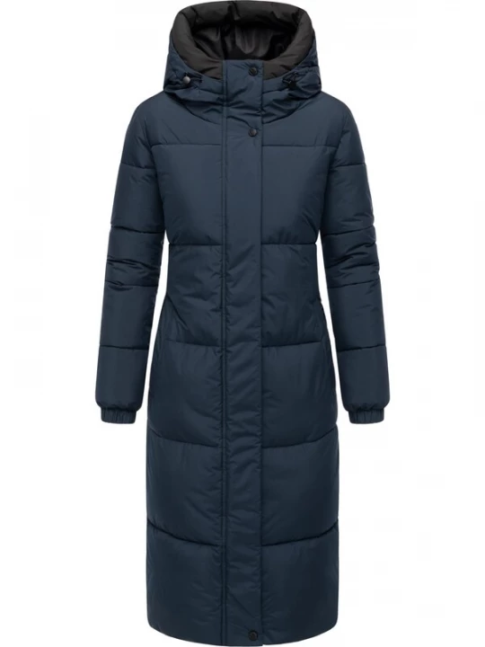 Foto van product NAVAHOO Wintermantel 'Taublüte XIV' navy