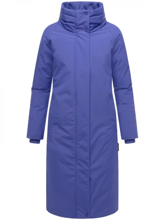 Foto van product NAVAHOO Wintermantel 'Traumblüte 14' violetblauw