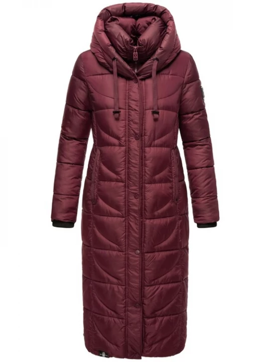 Foto van product NAVAHOO Wintermantel 'Waffelchen' bordeaux