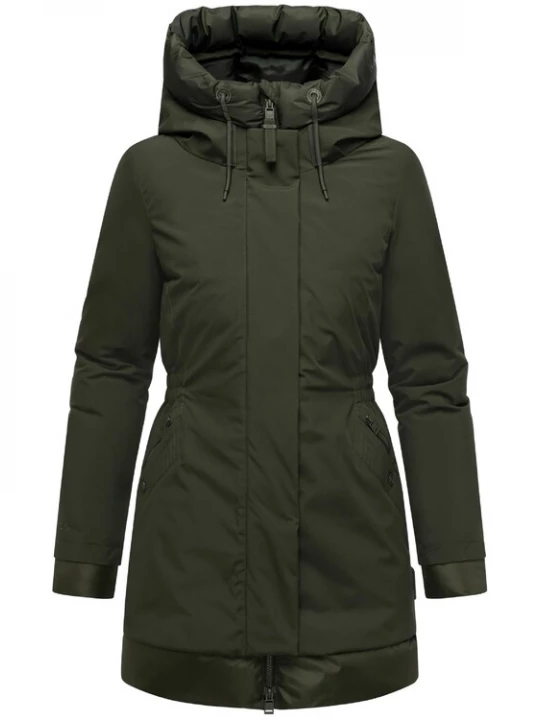 Foto van product NAVAHOO Wintermantel 'Winterprinzessin 14' kaki