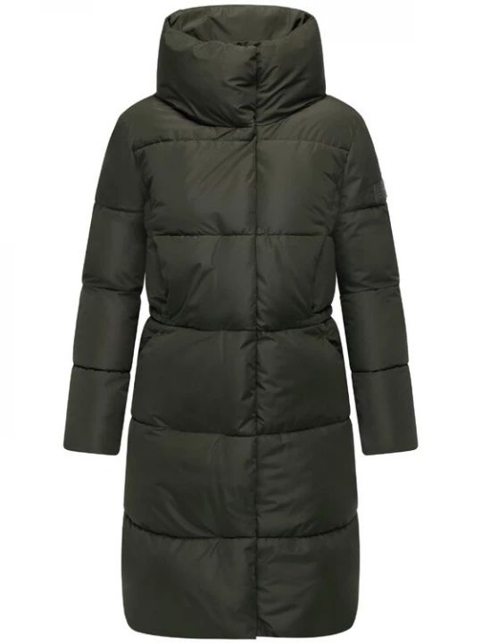 Foto van product NAVAHOO Wintermantel 'Wolkenkuss 14' donkergroen