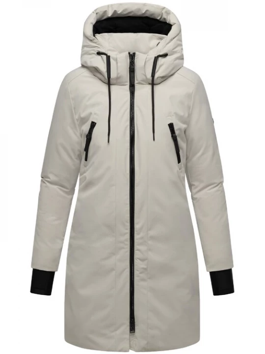 Foto van product NAVAHOO Wintermantel 'Zart 14' grijs / zwart