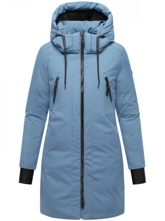 Foto van product NAVAHOO Wintermantel 'Zart 14' opaal / zwart