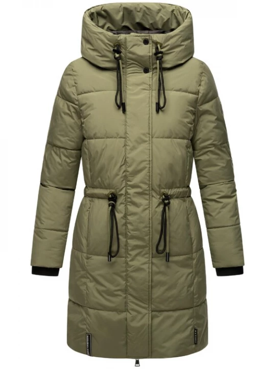 Foto van product NAVAHOO Wintermantel 'Zuckertatze XIV' groen