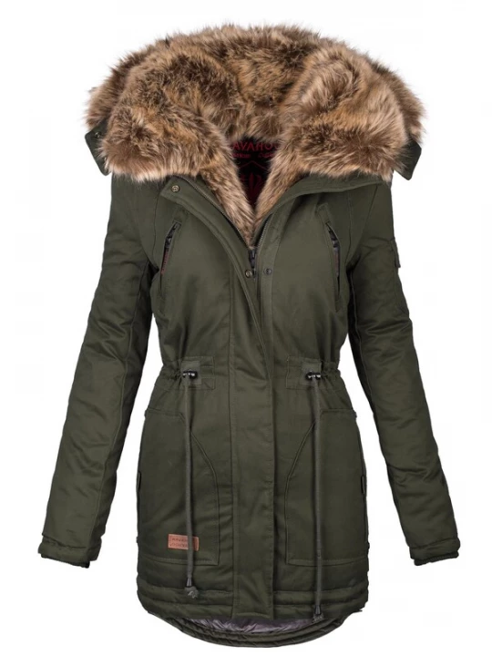 Foto van product NAVAHOO Winterparka 'Daria' kaki