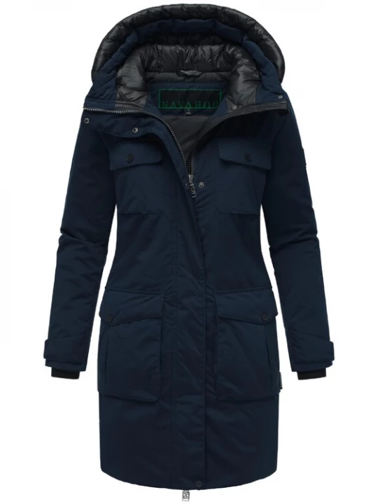 Foto van product NAVAHOO Winterparka 'Eissturm 14' navy