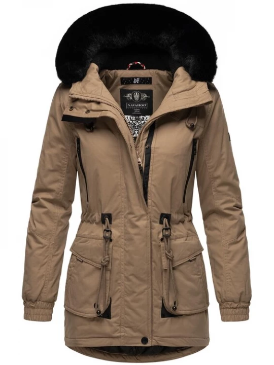 Foto van product NAVAHOO Winterparka lichtbruin