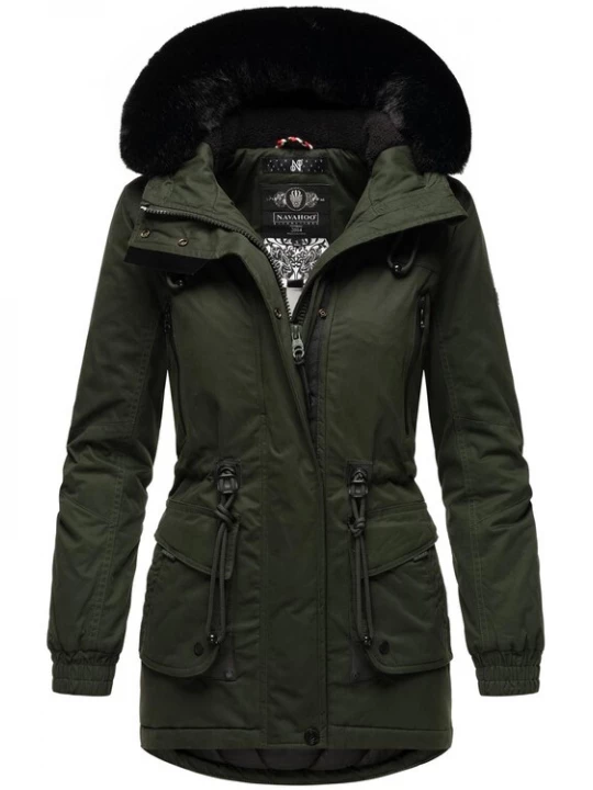 Foto van product NAVAHOO Winterparka olijfgroen