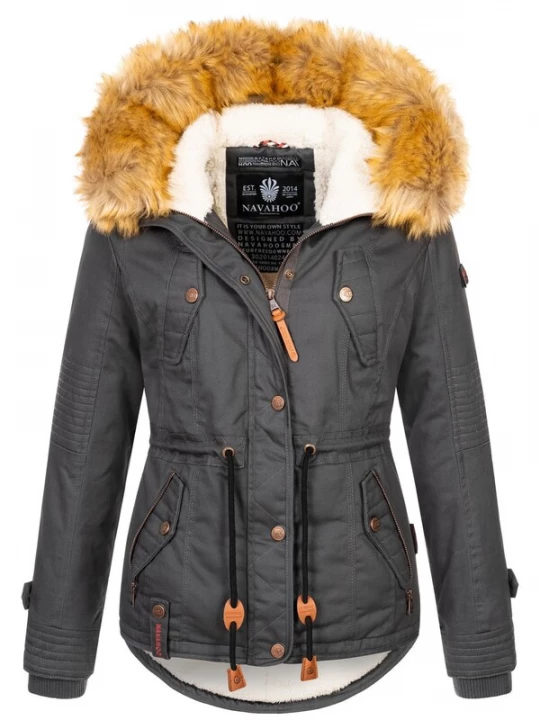 Foto van product NAVAHOO Winterparka 'Pearl' antraciet