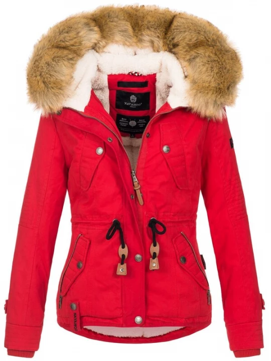 Foto van product NAVAHOO Winterparka 'Pearl' rood