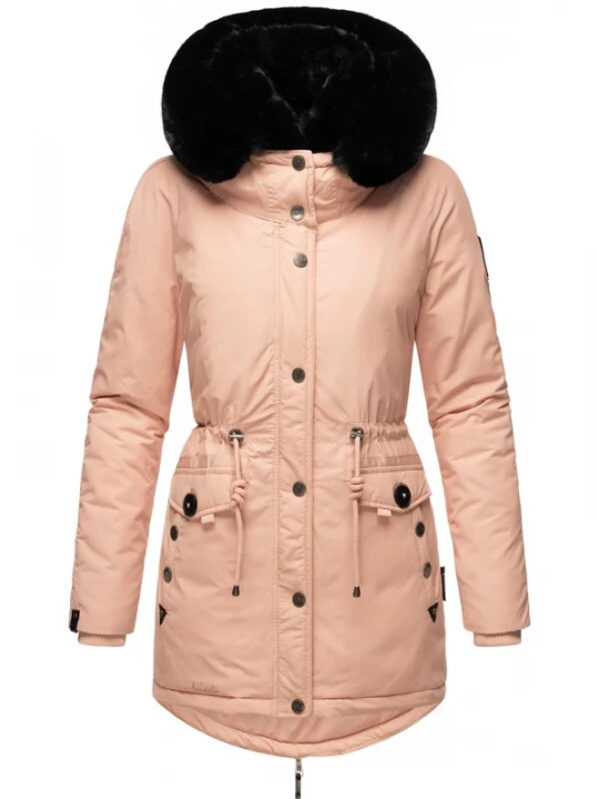 Foto van product NAVAHOO Winterparka rosa / zwart