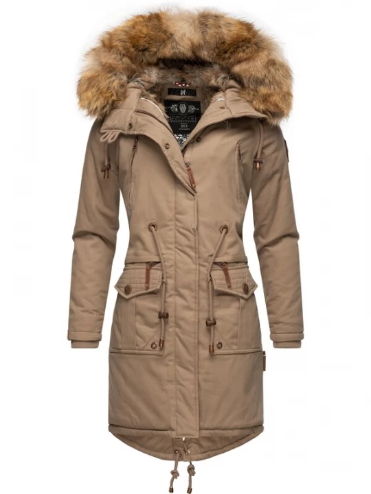 Foto van product NAVAHOO Winterparka 'Rosinchen' lichtbruin
