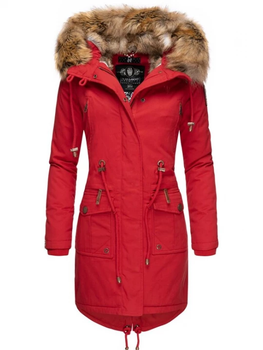 Foto van product NAVAHOO Winterparka 'Rosinchen' rood