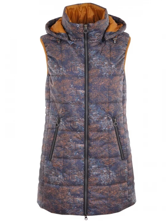 Foto van product Navigazione Bodywarmer blauw / karamel