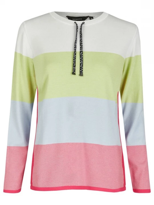 Foto van product Navigazione Trui lichtblauw / lichtgroen / pink / wit