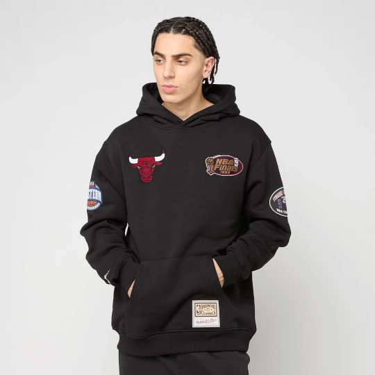 Foto van product NBA Black Out Collection Hoodie Chicago Bulls Mitchell & Ness