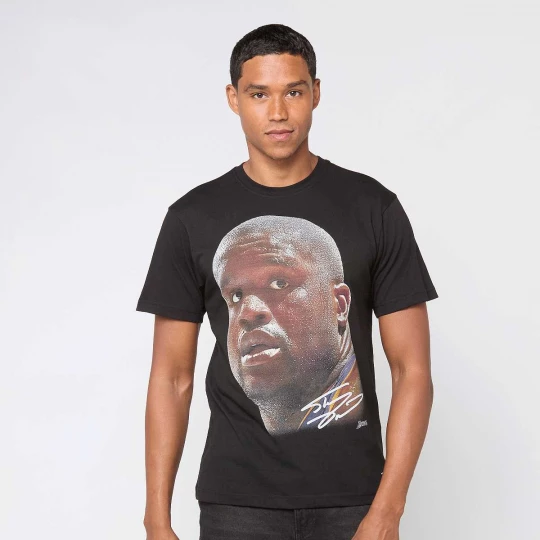 Foto van product NBA Los Angeles Lakers Player Big Face Tee Mitchell & Ness zwart