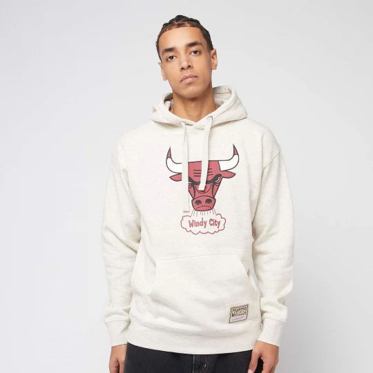 Foto van product NBA Slammin Hoodie Chicago Bulls Mitchell & Ness beżowy