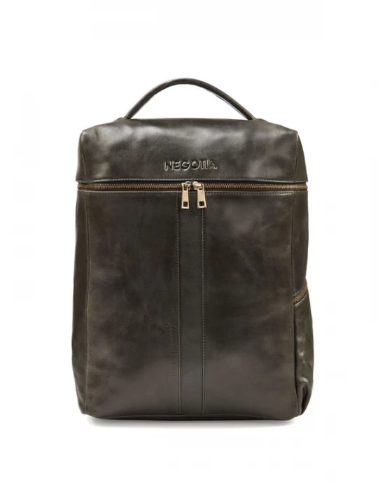 Foto van product NEGOTIA Leather Rugzak 'Kova' zwart